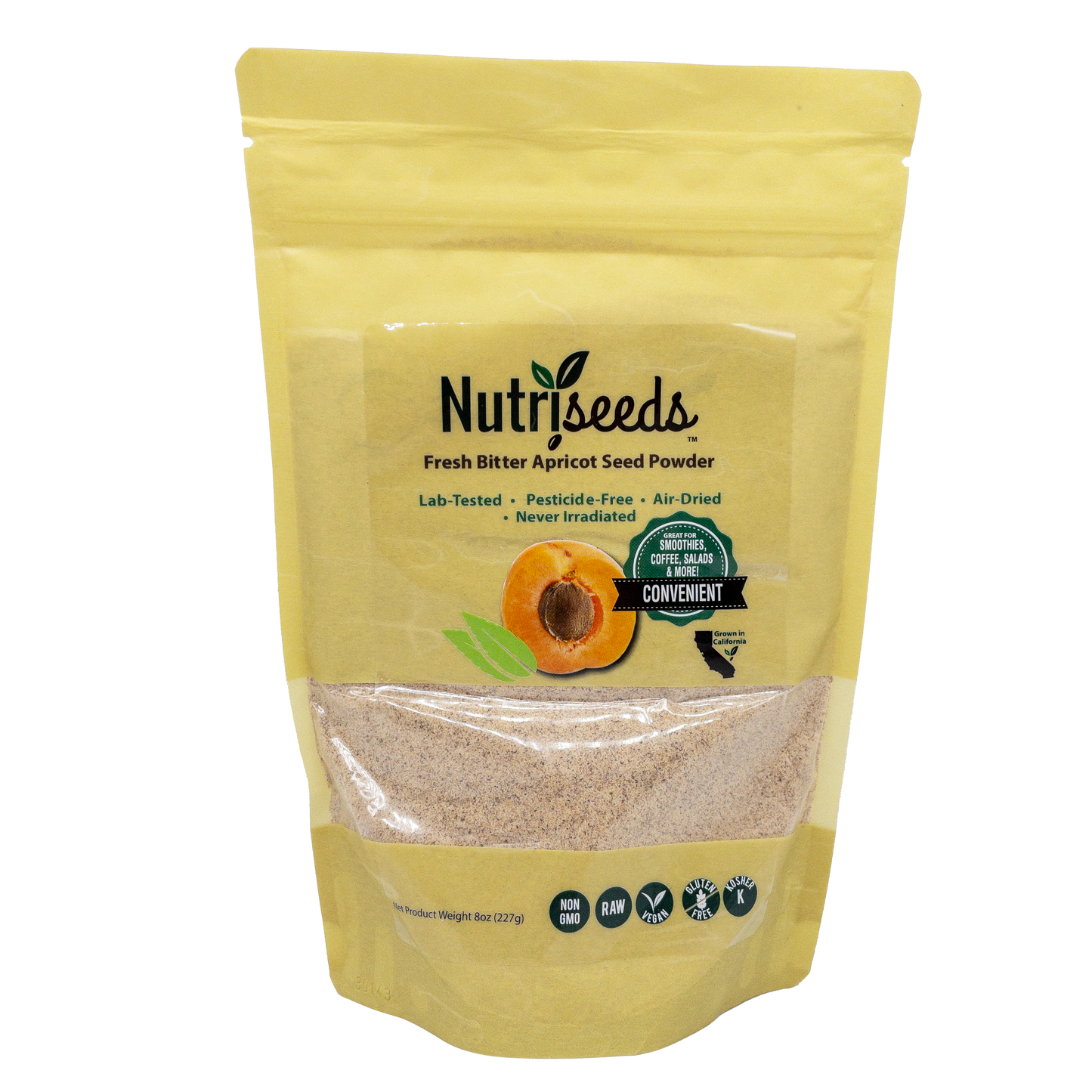 Fresh Apricot Seed Powder 8oz