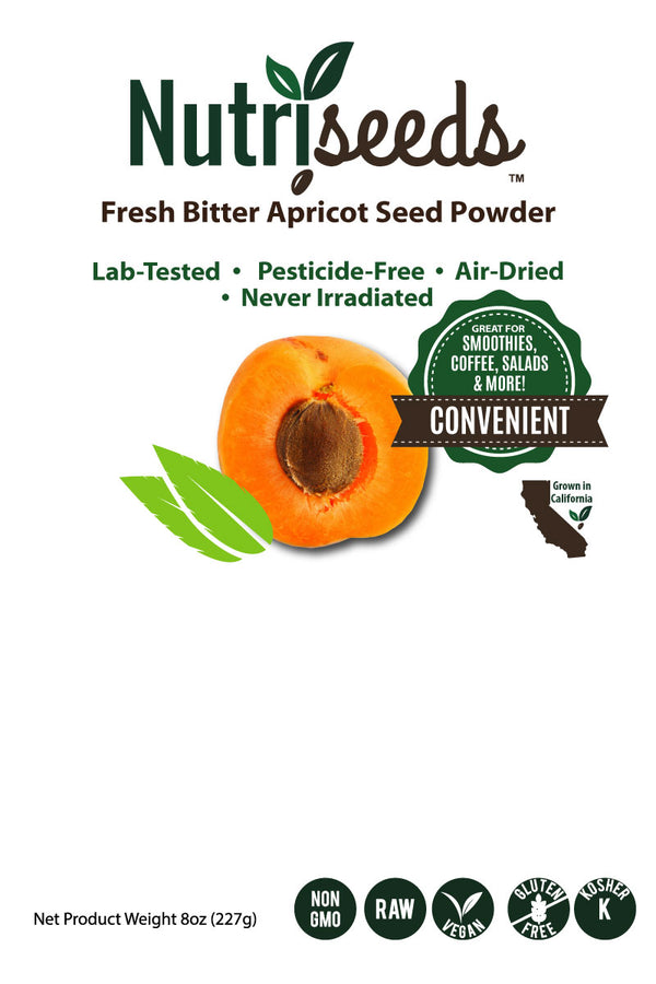 Fresh Bitter Apricot Seed Powder 8oz